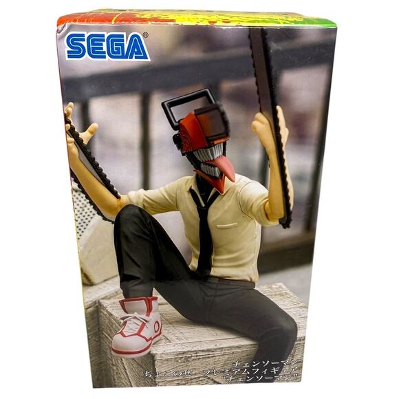 SEGA Chainsaw Man Chokonose Premium Figure and PM Perching Figure Bundle - Picture 9 of 10